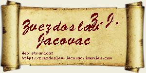 Zvezdoslav Jačovac vizit kartica
